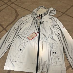Hunter for target packable raincoat, size small, brand new with tags